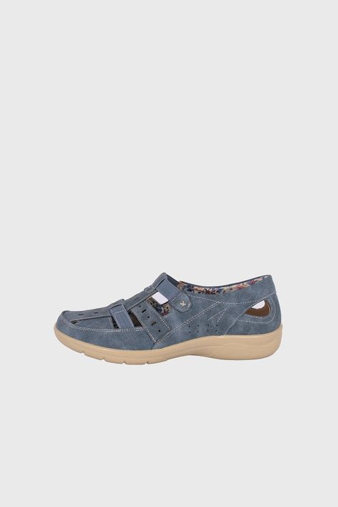 Mocasin Crisantemo Celeste Passer-1