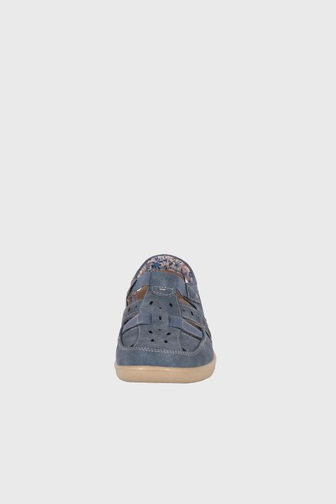Mocasin Crisantemo Celeste Passer-2