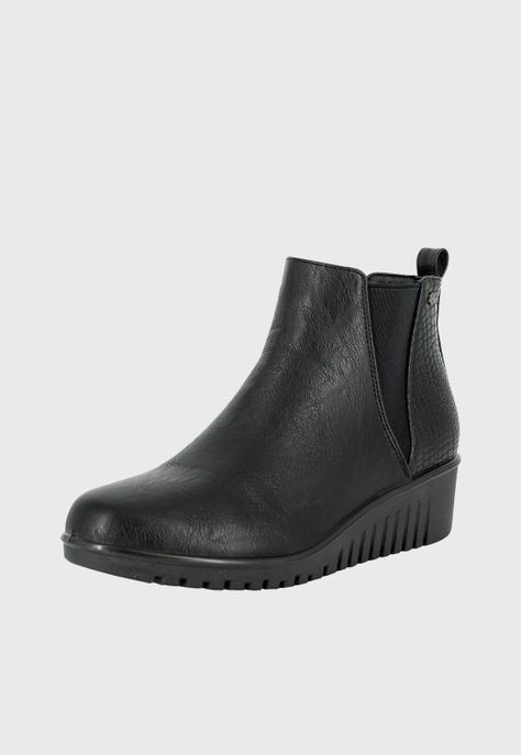 Botin Platte Negro Passer-0