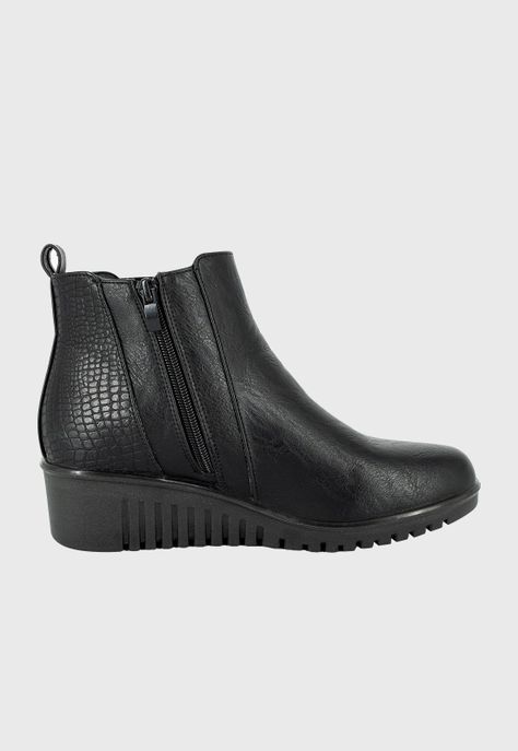 Botin Platte Negro Passer-3