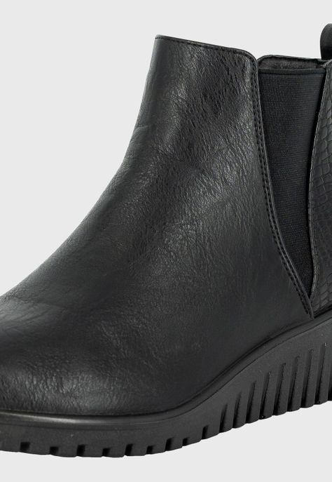 Botin Platte Negro Passer-4