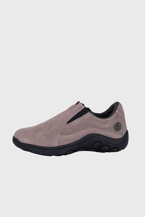 Zapato de Cuero Casual Aeranthes Gris London Adixt-1