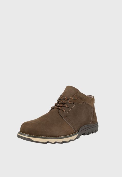 Botin de Cuero Boja Cafe London Adixt-0