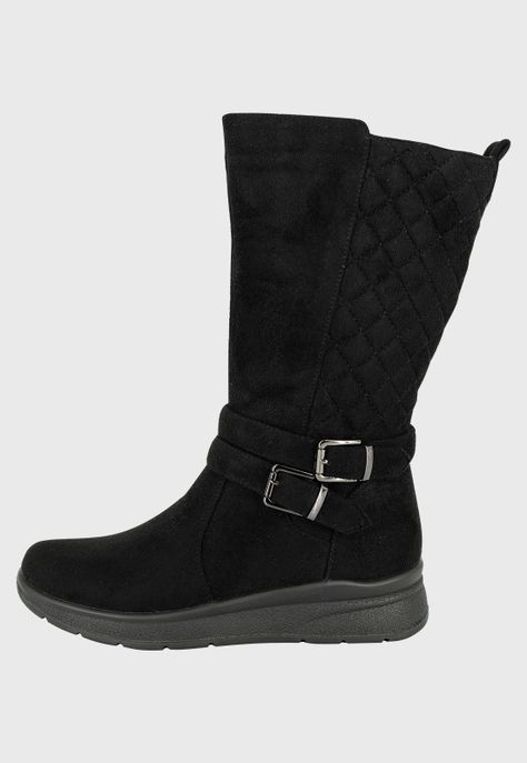Bota Caine Full Negro Passer-1