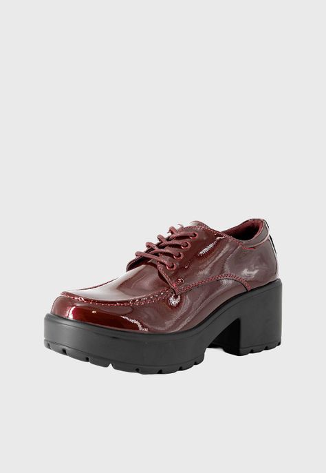 Mocasin Loan Burdeo Charol Alquimia-0
