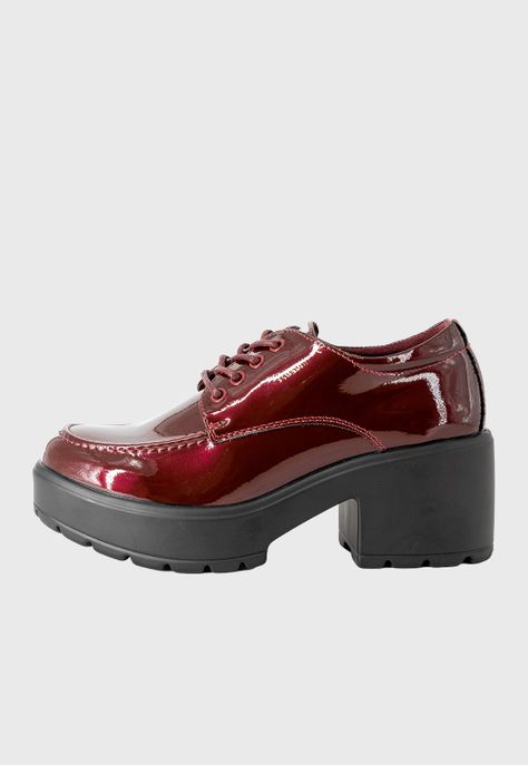 Mocasin Loan Burdeo Charol Alquimia-1
