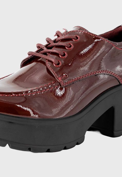 Mocasin Loan Burdeo Charol Alquimia-3