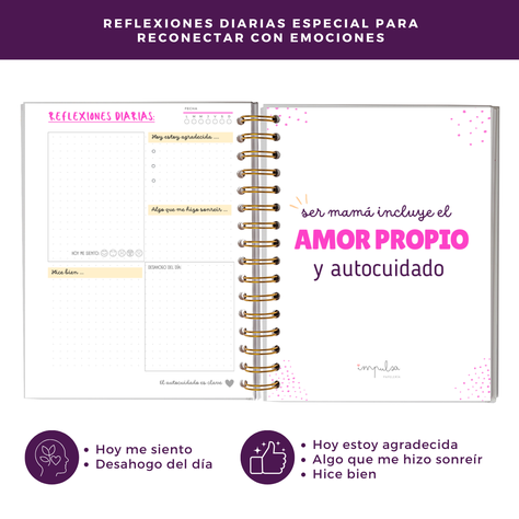 Mamá Eres Increíble - Diario De Maternidad Y Autocuidado-4