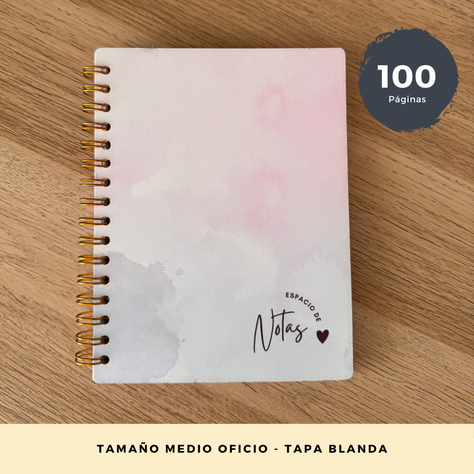 Cuaderno de notas / hojas con puntos -1