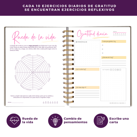 Diario De Gratitud - 90 Días - Reflexión Y Bienestar-4