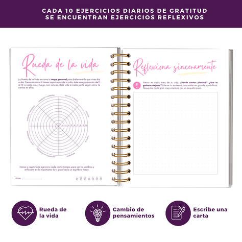 Momentos Gratitud - Cuaderno Diario De Reflexión Y Gratitud-5