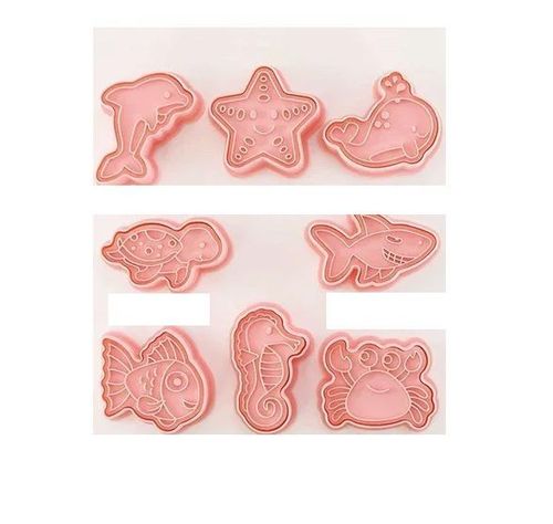 Moldes Para Galletas Peces mar-0