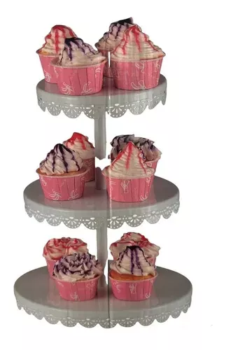 Soporte Para Cupcakes Porta Cupcakes Porta Cupcake Metal 495-1