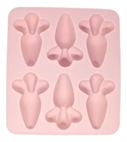 Moldes Para Chocolates Silicona Huevo Pascua Molde Zanahoria-2