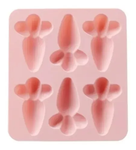 Moldes Para Chocolates Silicona Huevo Pascua Molde Zanahoria-5