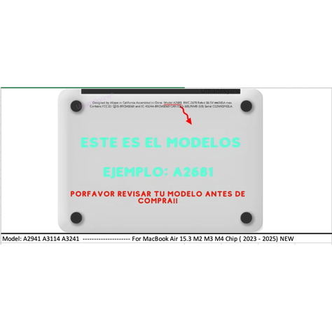 Lámina Privacidad Magnética Para Macbook Air 15.3 A(2941/3114/3241)-1