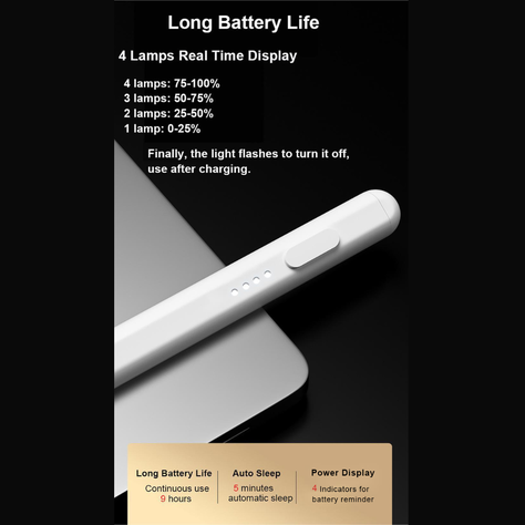 Lápiz Con Rechazo de Palma Stylus Pen (Solo iPad)-1