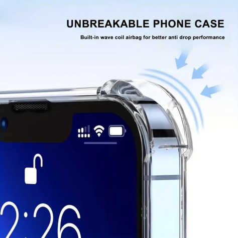 Carcasa Para Iphone 16 Pro Clear Reforzadas-3