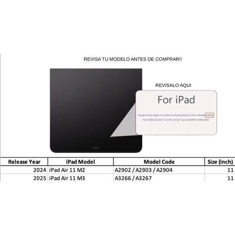 Lamina Vidrio Para iPad Air 11 (2024/25)-1