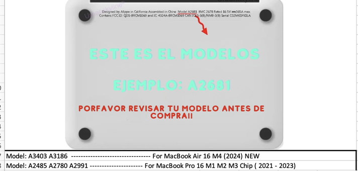 Lámina Privacidad Para Macbook Pro 16.2 M1/M2/M3/M4-1