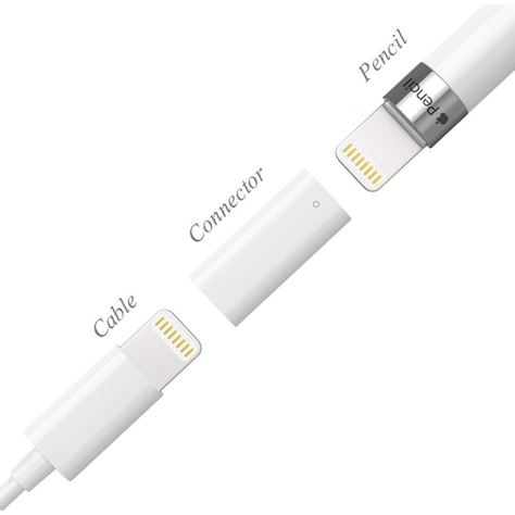 Adaptador De Cable De Carga Para Apple Pencil 1 Gen-1