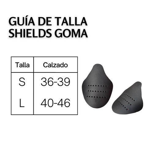 Pack Shield Protector Anti-arruga Goma + Hormador Para Zapatillas-1
