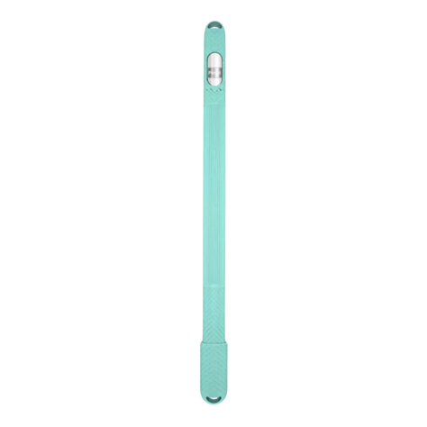Funda Protectora + Tapa Para Apple Pencil 1 Generacion-0