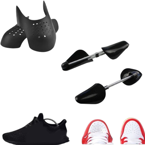 Pack Shield Protector Anti-arruga + Hormador Para Zapatillas-0