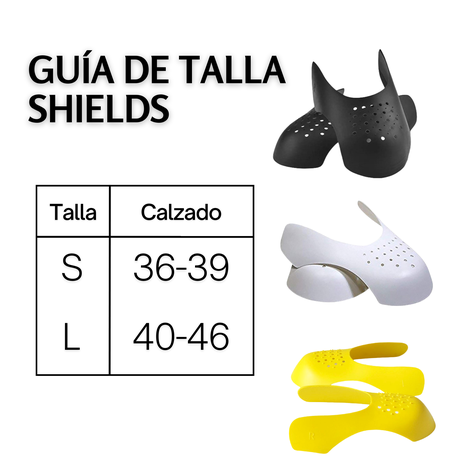 Pack Shield Protector Anti-arruga + Hormador Para Zapatillas-2