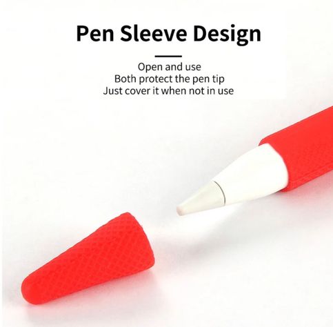Funda Protectora + Tapa Para Apple Pencil 2 / Pro-2