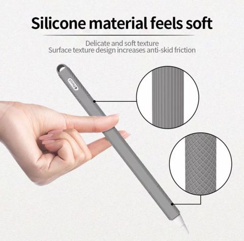 Funda Protectora + Tapa Para Apple Pencil 2 / Pro-3
