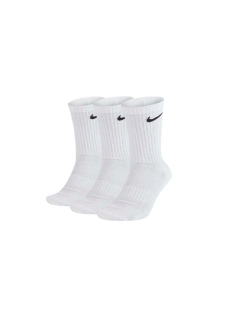 Tripack Calcetines Nike Everyday Cushioned Training  Blanco -0