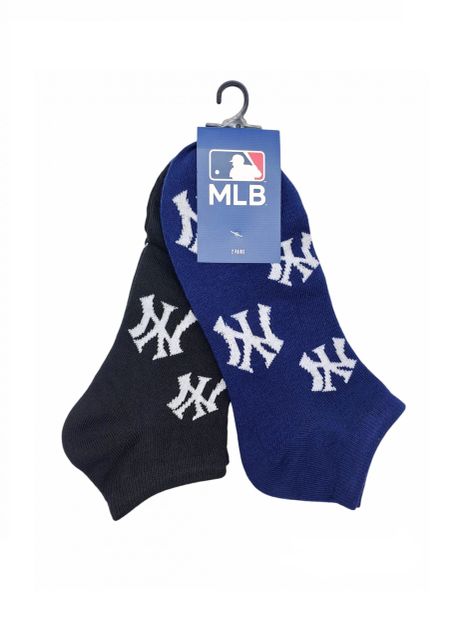 Calcetines Cortos Pack x2 MLB New York Yankees-0
