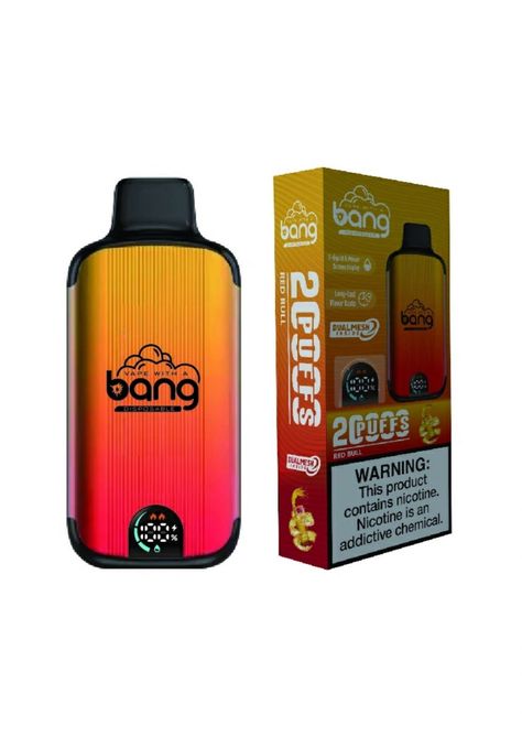 Vapeador Bang 20.000 Puff RED BULL Digital Mod-1