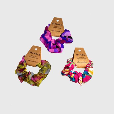 Pack Scrunchies Geo-0