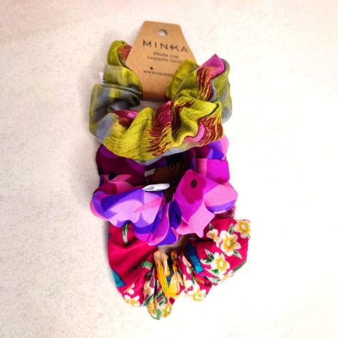 Pack Scrunchies Geo-2