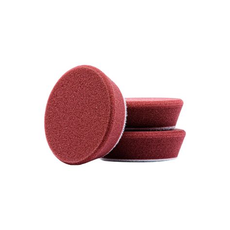 Mini Pad Corte Duro Burdeo 52/62mm -  2" Pack de 3pcs-1