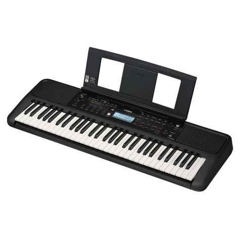 Teclado Portatil de 61 Teclas Yamaha PSRE383 + Transformador Original.-3