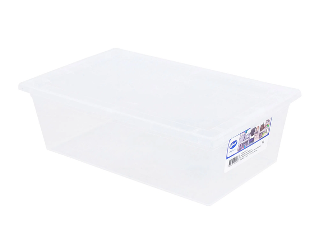 Cajas organizadora 6 litros Mybox transparente-0