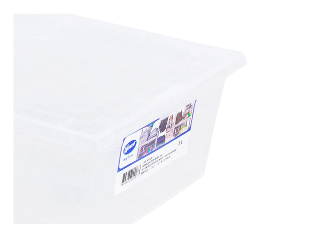 Cajas organizadora 6 litros Mybox transparente-2