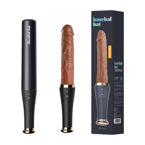 Consolador Realista Con Lengüeta Baseball Bat-0
