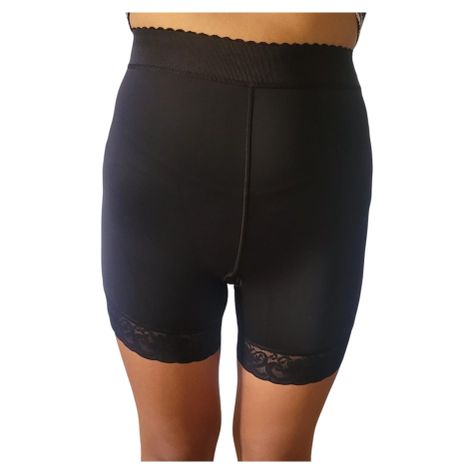 Faja Short Con Varillas Y Silicona Antideslizante Abierta-0