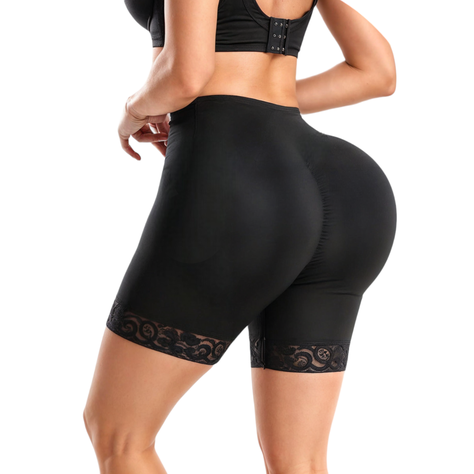 Faja Short Con Varillas y Silicona Antideslizante Levanta Cola-1