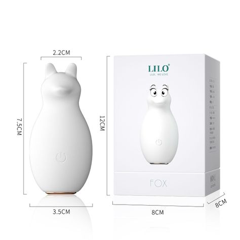Vibrador Fox Masajeador De Silicona-6