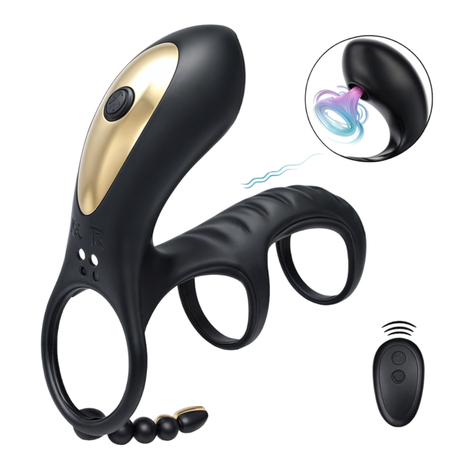 Anillo Vibrador Multifuncional Triple Acción-0