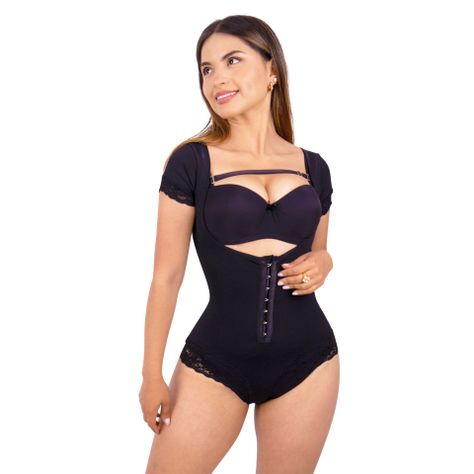Faja Body Premium Manga Corta Moda King original-1