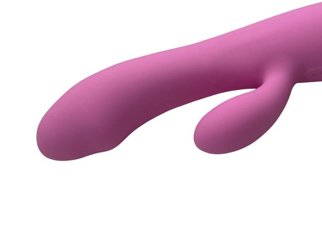Consolador Vibrador De Silicona Doble Cabeza-1