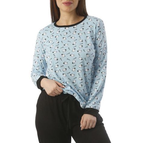 Pijama Mujer Gamuza Polycotton Oveja Sleep-1