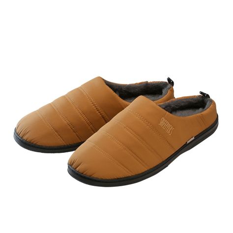 Pantufla Hombre Café-0