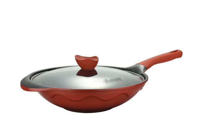 Wok Aluminio Forjado 32 cms.-0